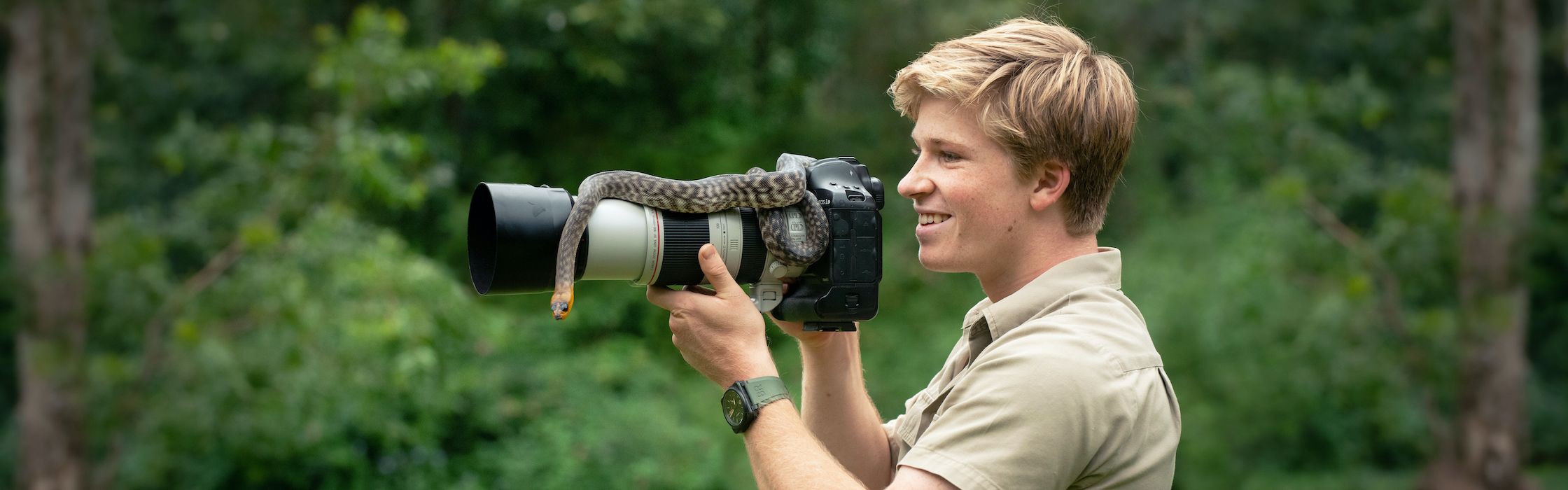 Robert Irwin 2021 Crikey! Magazine Photography Competition